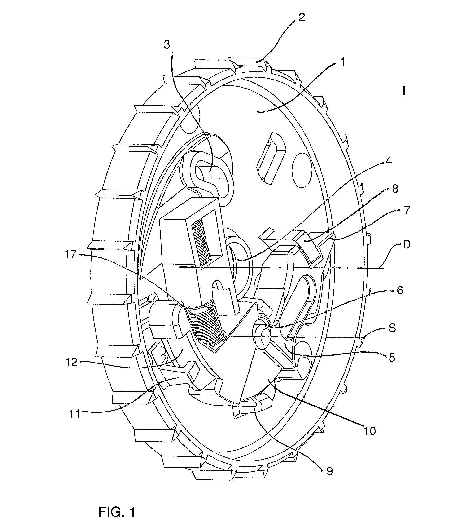 Self-locking belt retractor