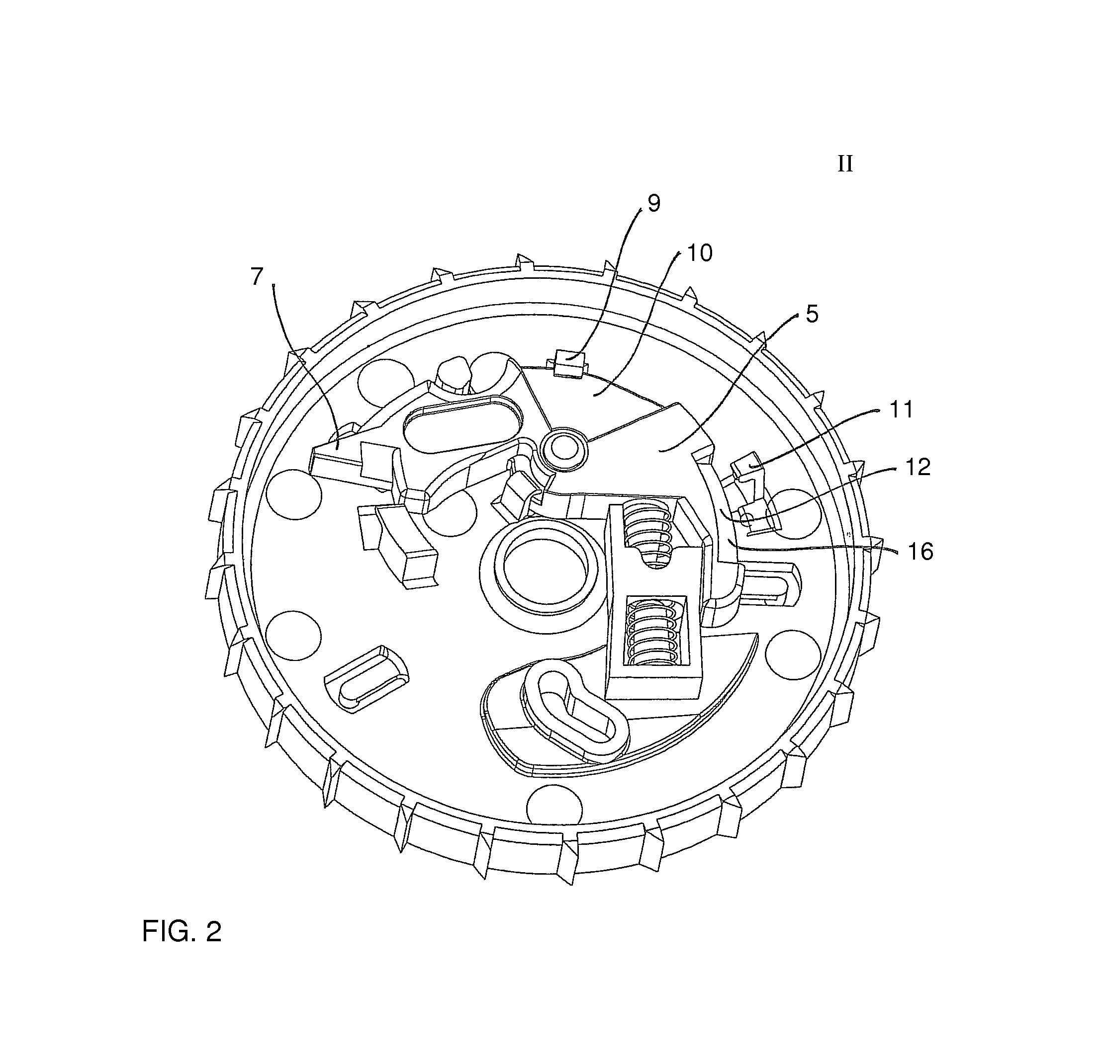 Self-locking belt retractor