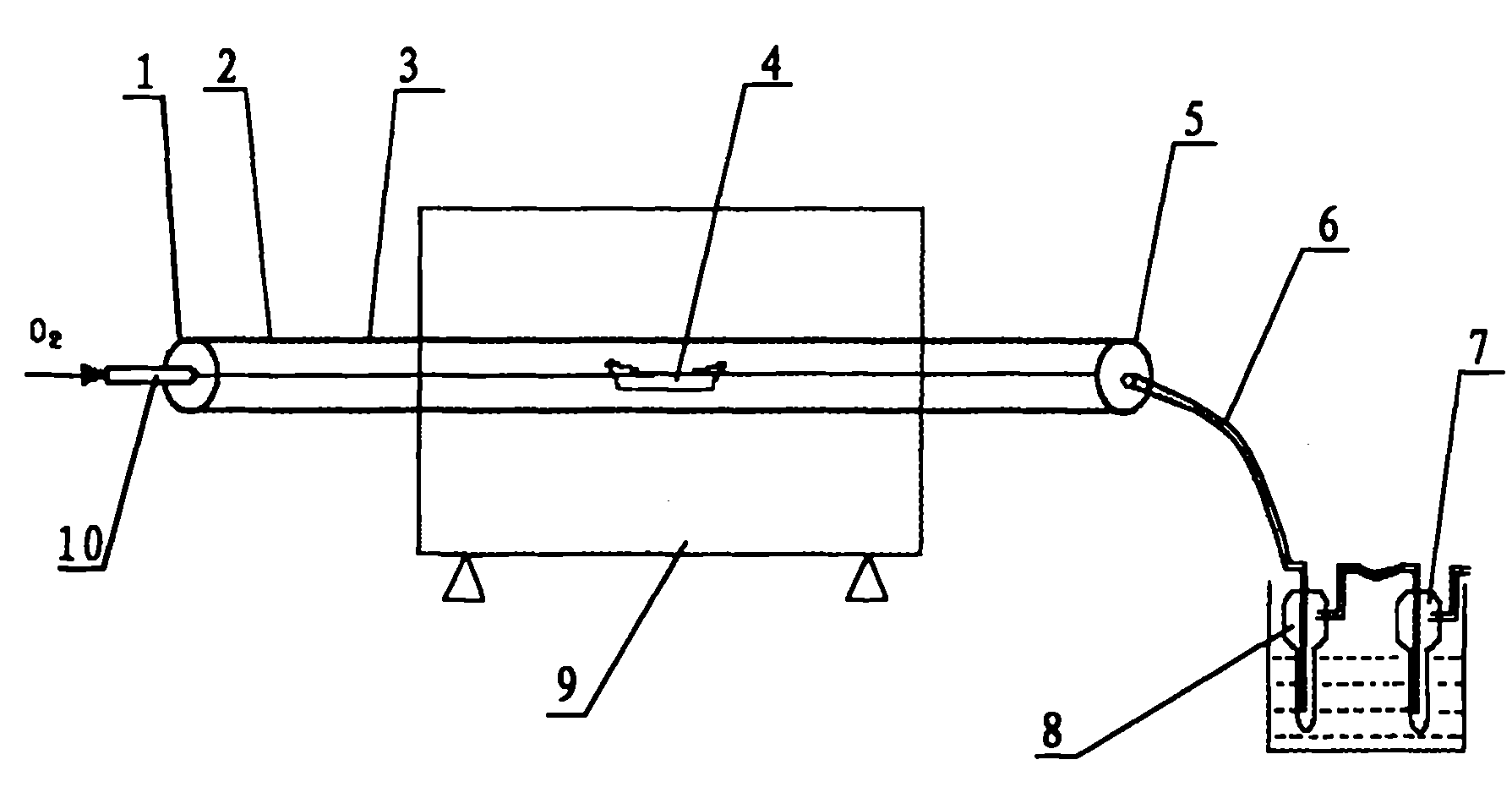 Method for detecting corrosive and harmful gas in insulating material of dry type transformer