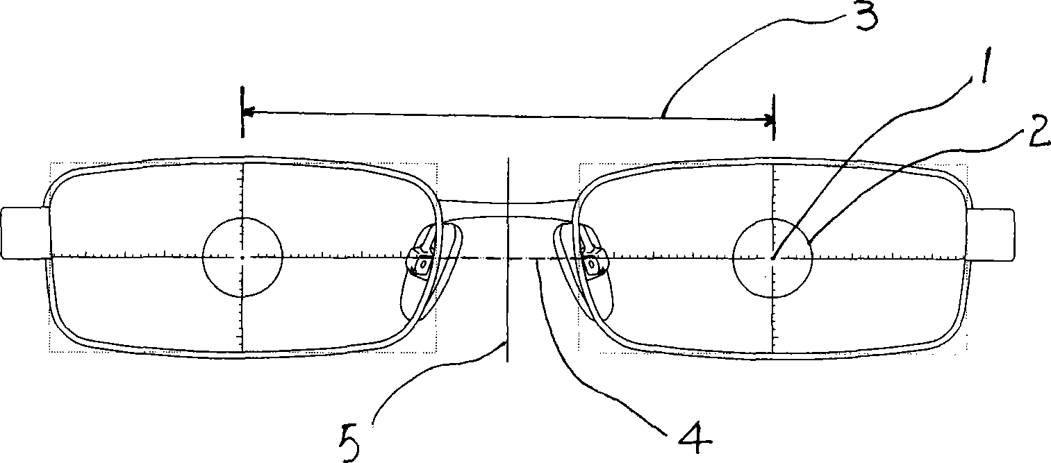 Computer network spectacles matching system