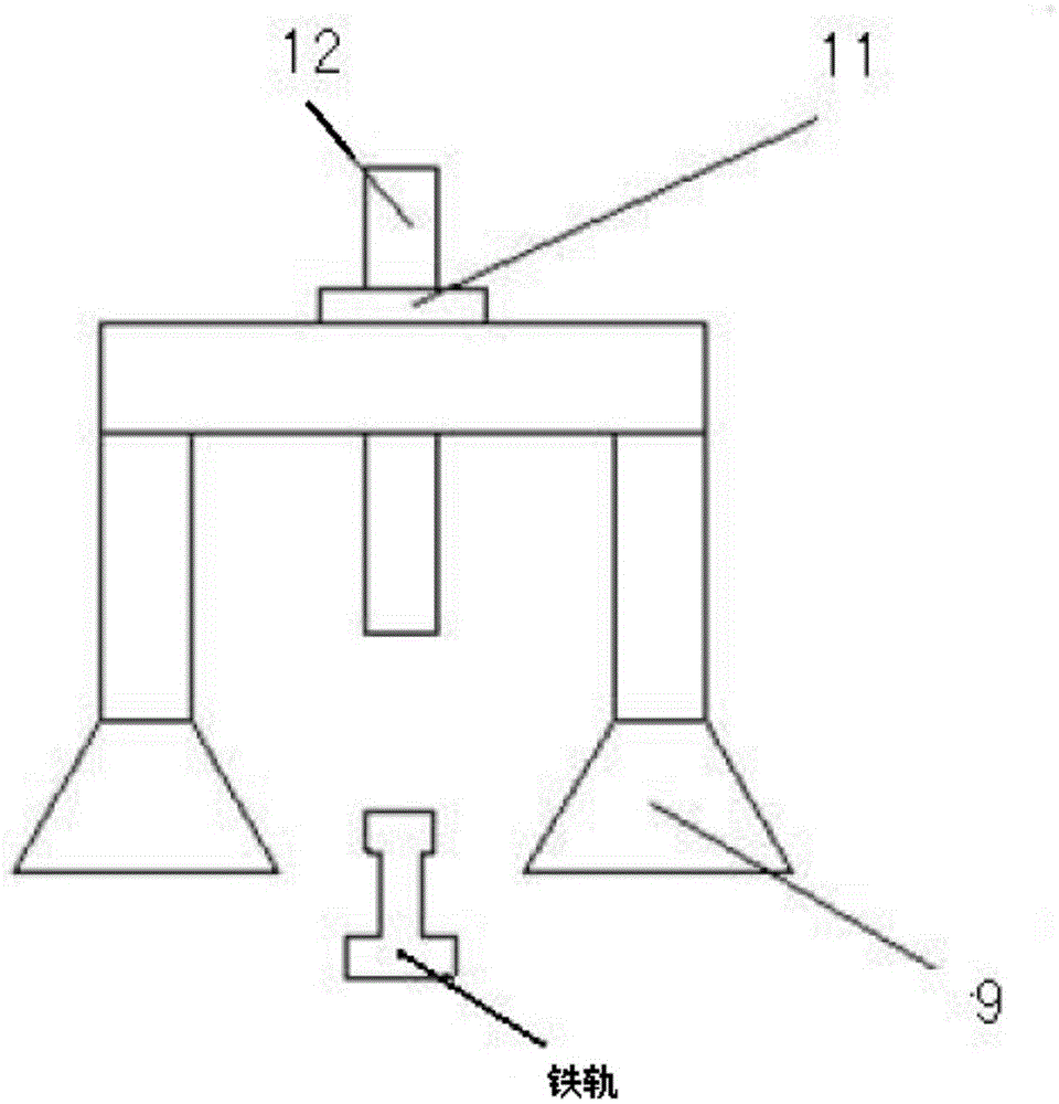 An accurate obstacle avoidance linkage control system for the dust suction port of a track road cleaning vehicle