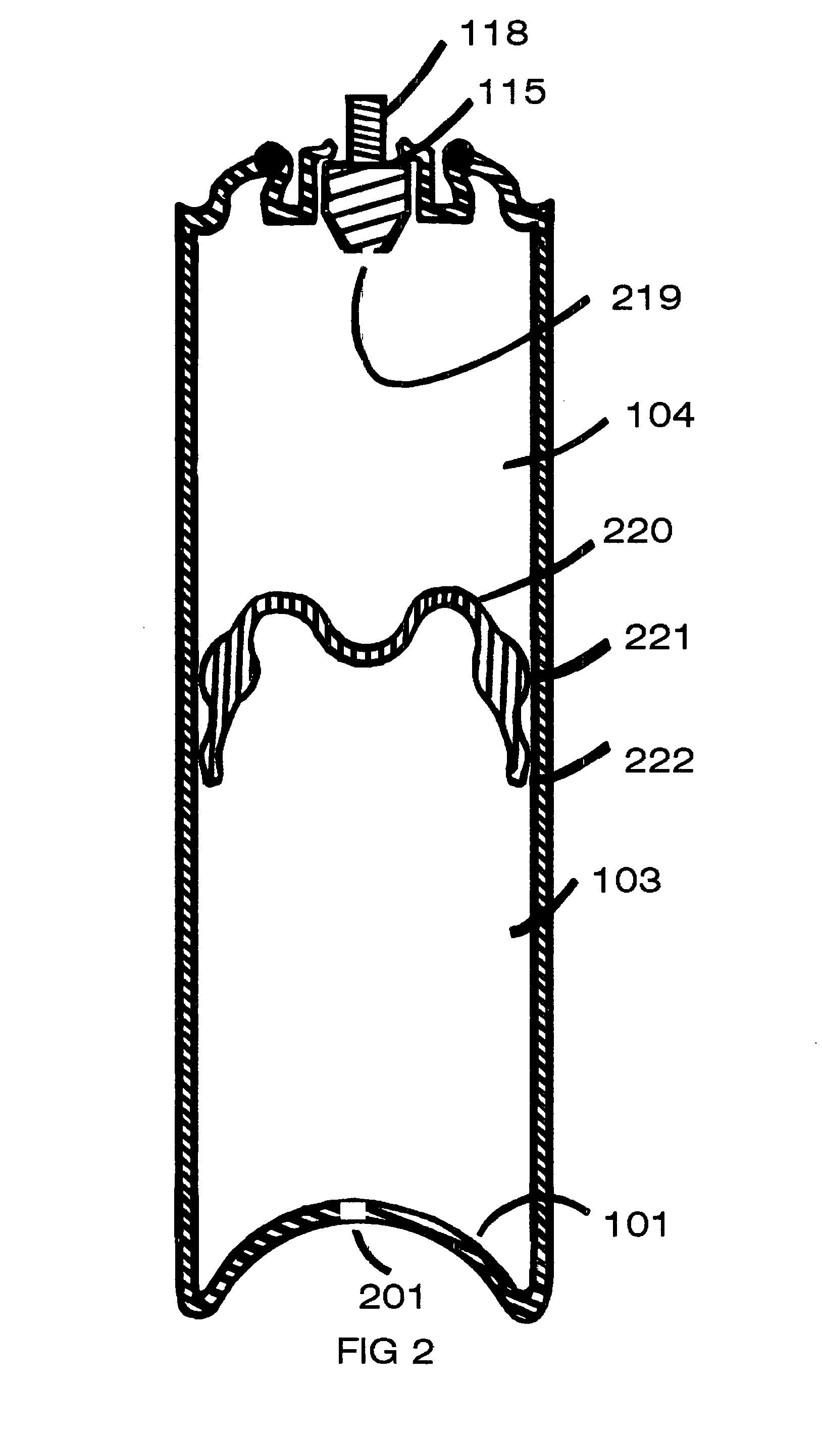 Dispenser with a reservoir comprising a divider or a porous material