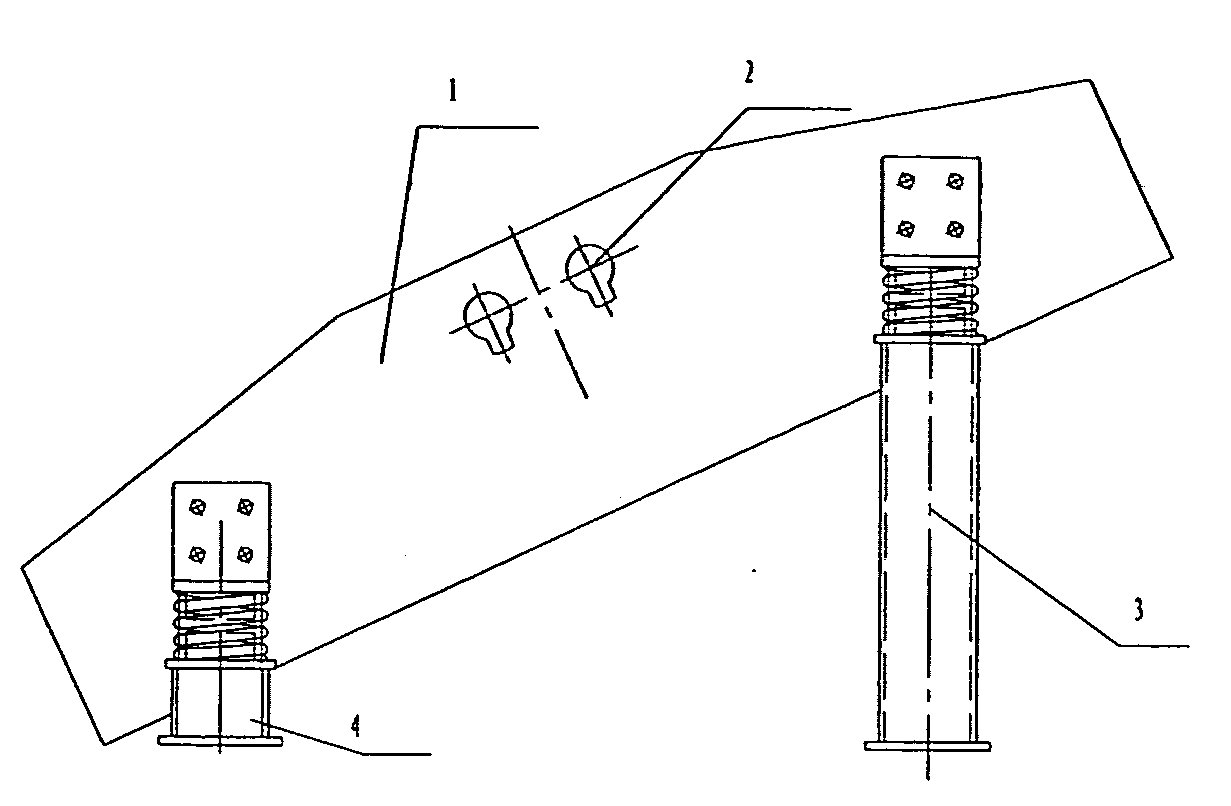 Elastic sieving technique and corresponding large-sized elastic vibration screen