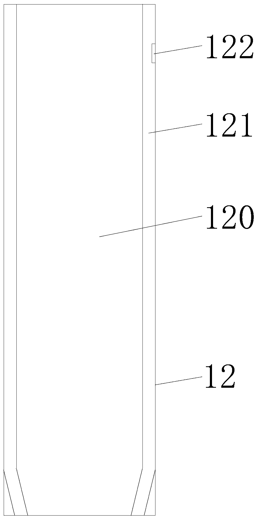 Agricultural deep tillage and fertilization integrated device based on vibrational soil throwing