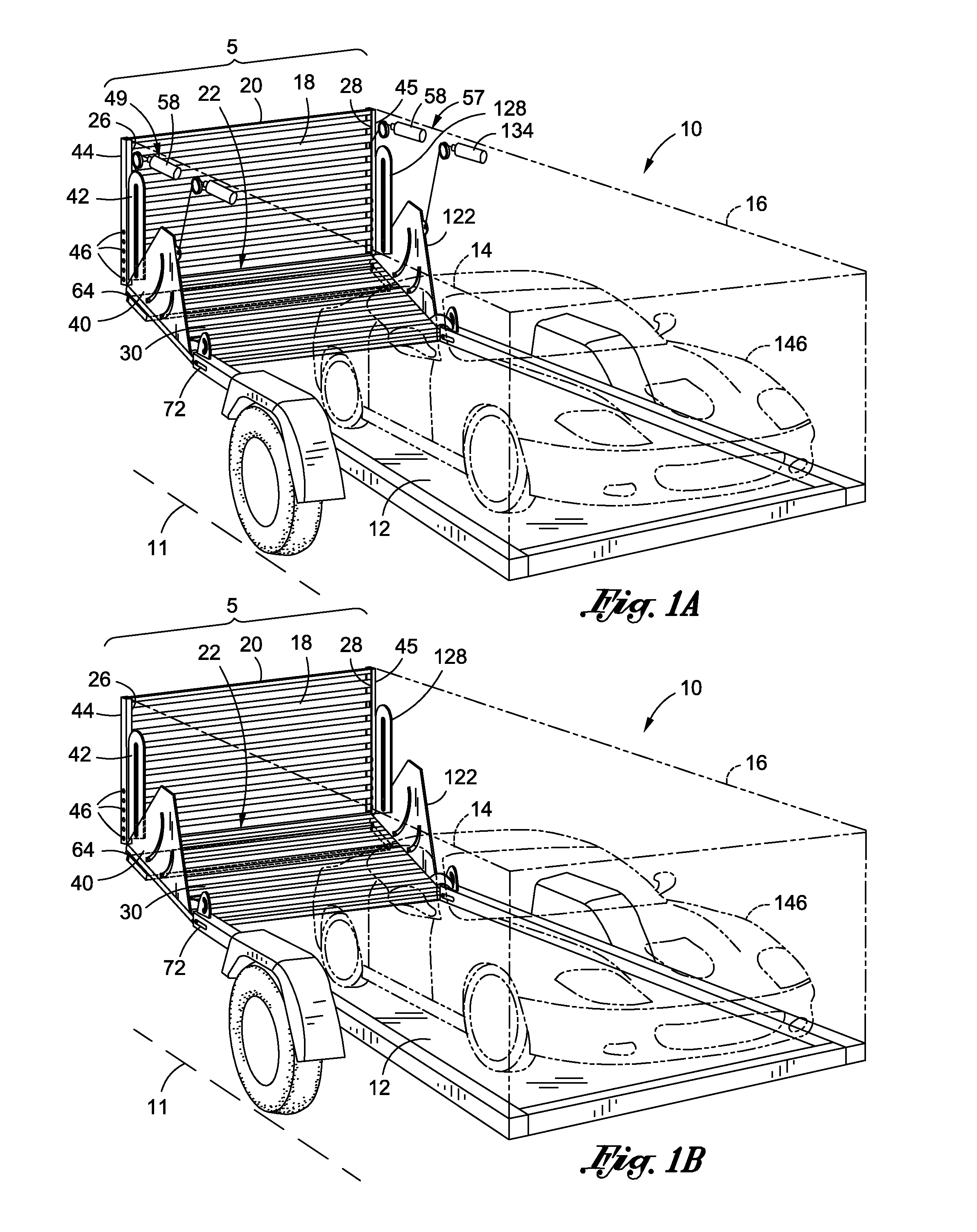 Vehicle transport ramp system