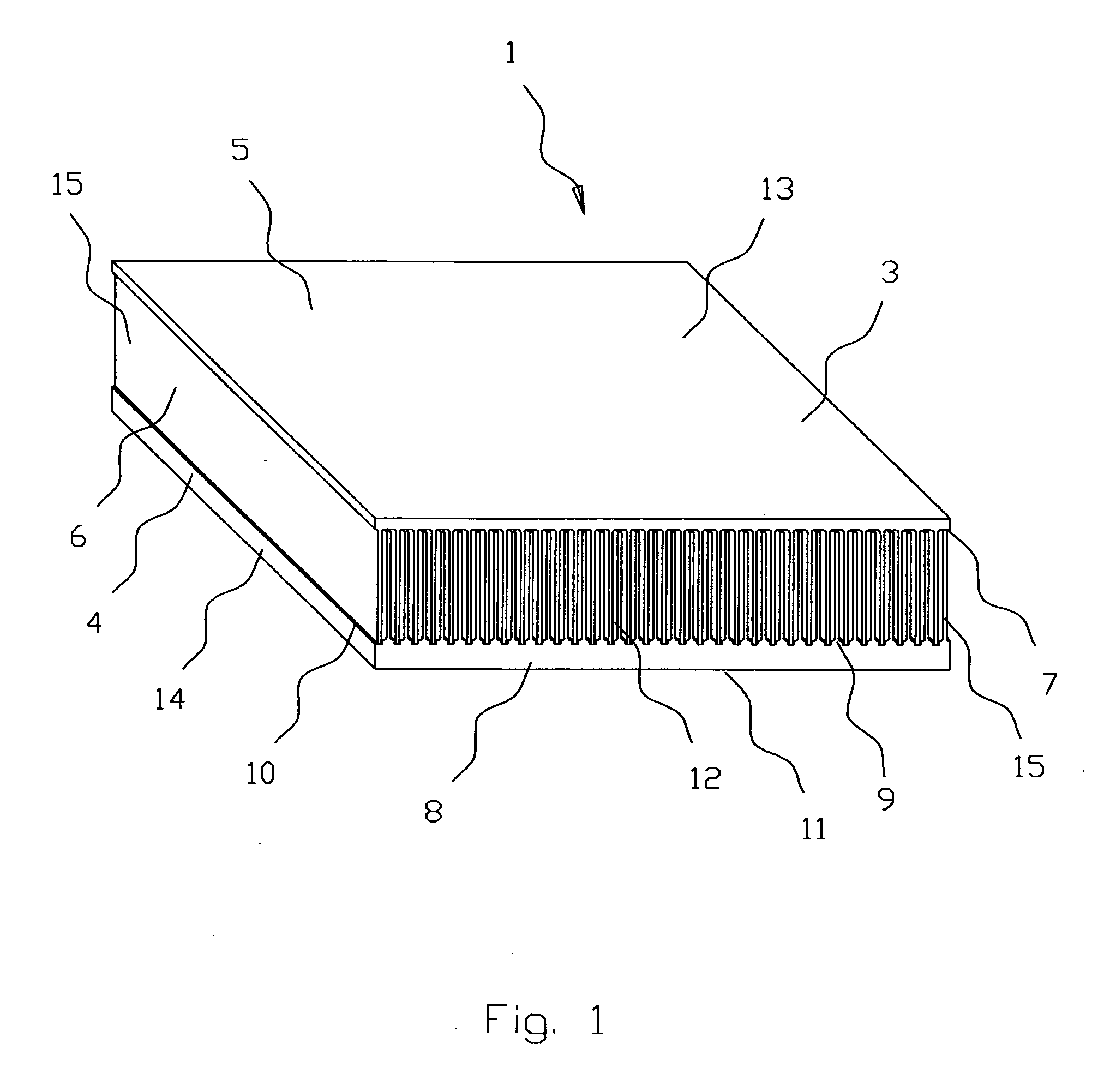 Composite heatsink for cooling of heat-generating element