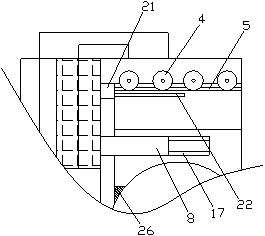 Joint connecting structure of robot and robot