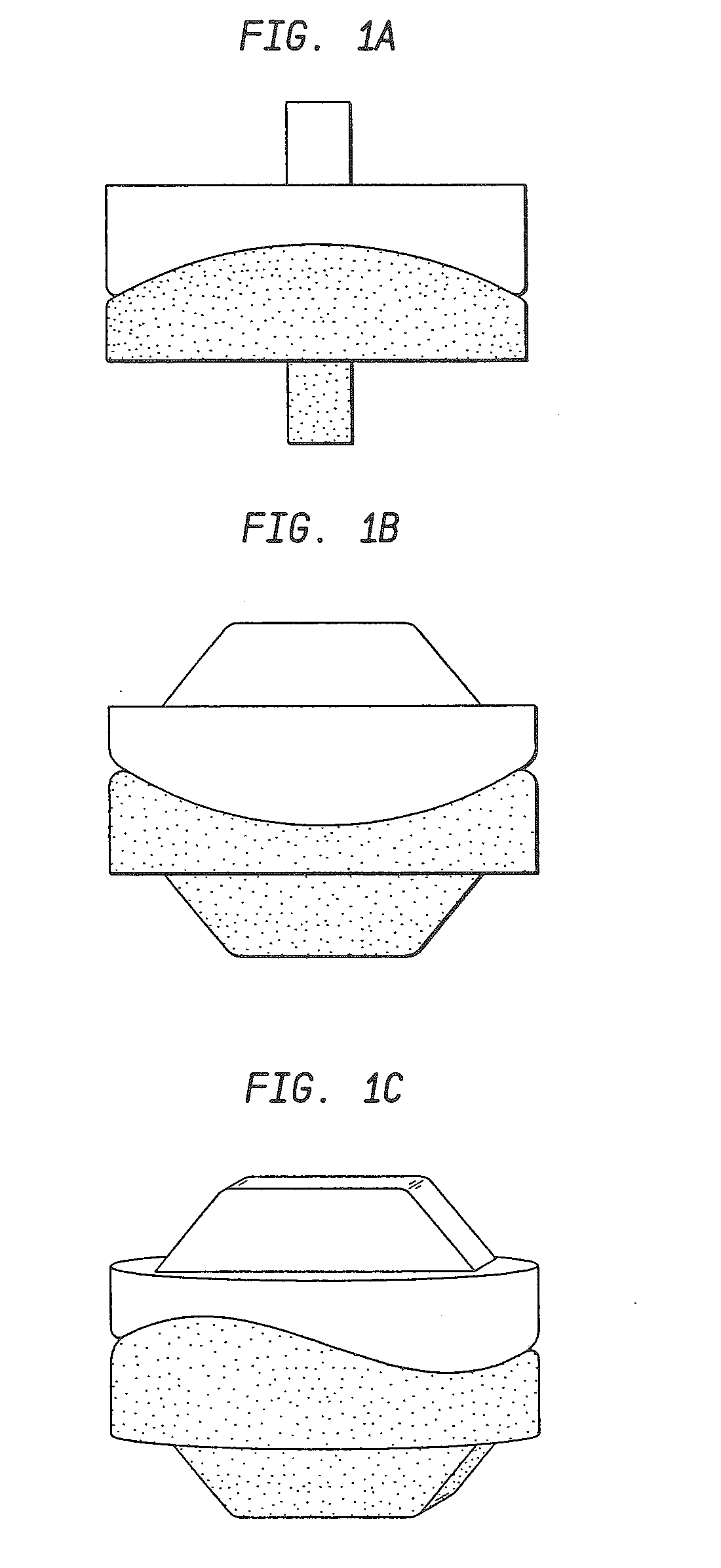 Spacerless artificial disc replacements