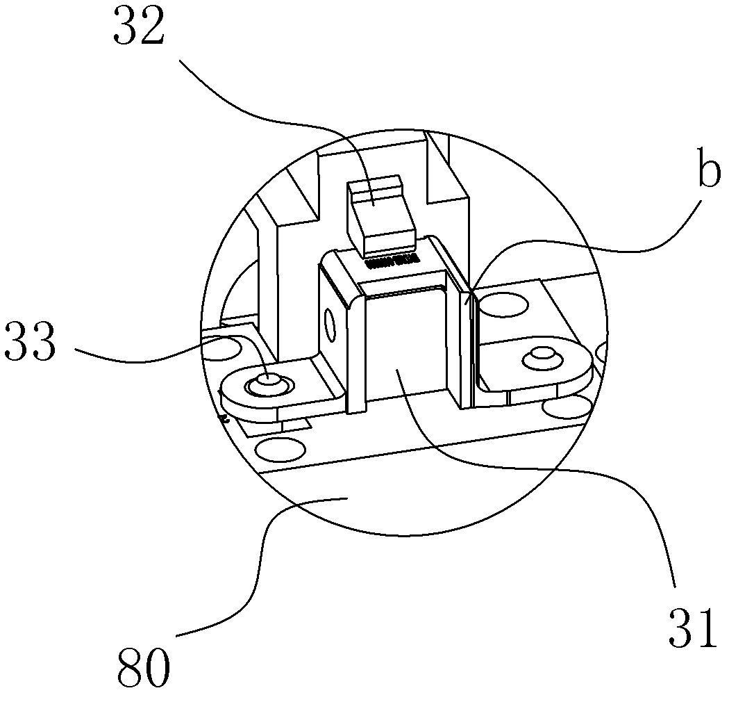 Automobile door hinge clamp