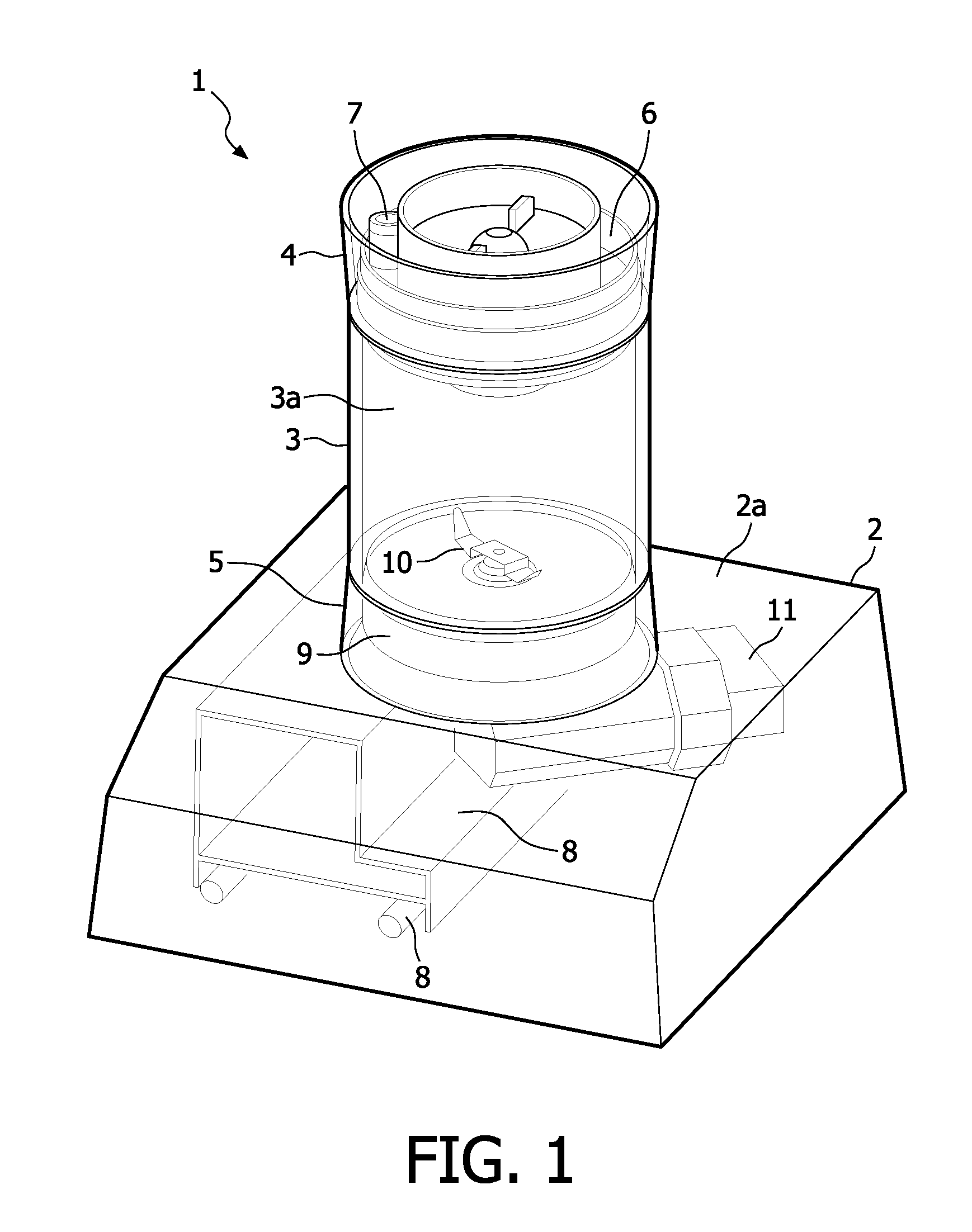 Apparatus for preparing food