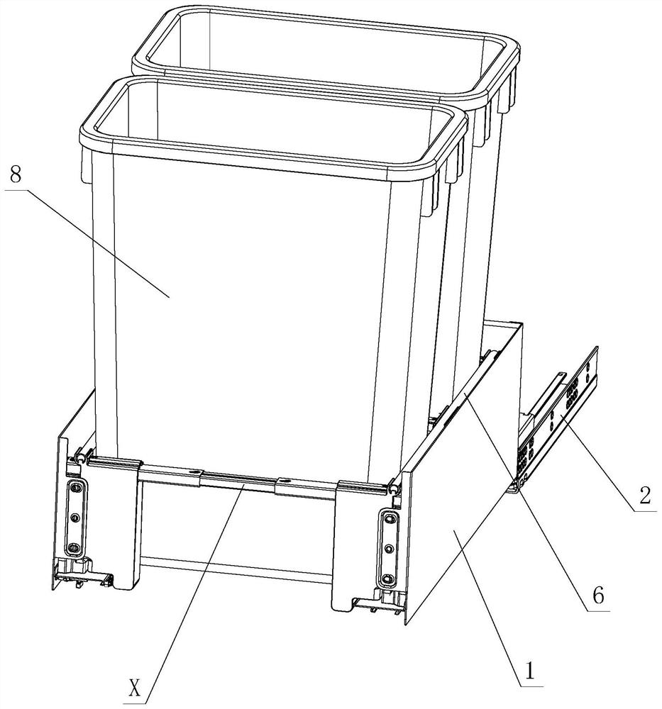 Bearing structure for device