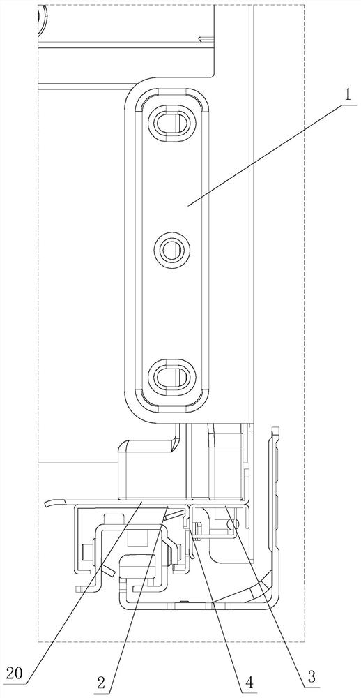 Bearing structure for device