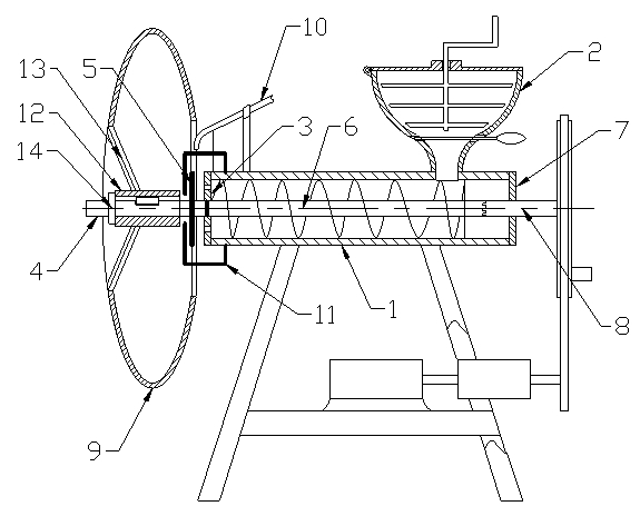 Method and device for preparing Chinese medicinal pill domestically