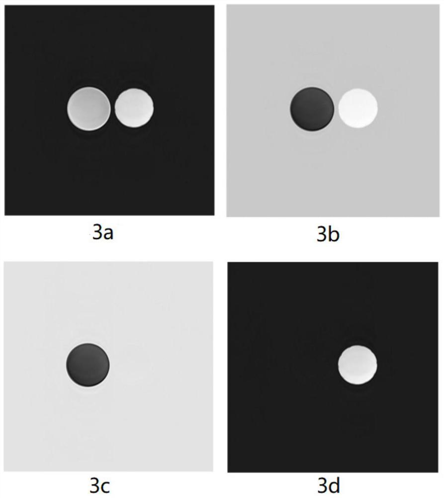 Water-fat separation method and system based on inversion recovery real image reconstruction