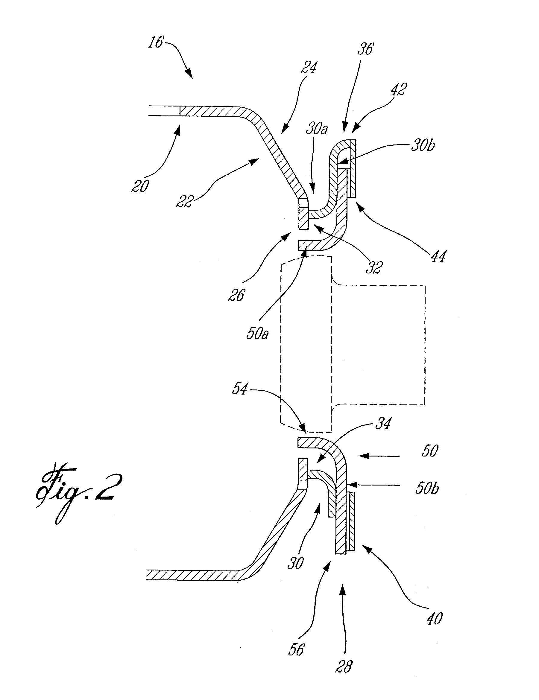 Gas turbine floating collar