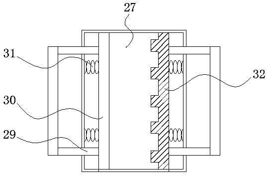 Flexible driving belt production device with molding function