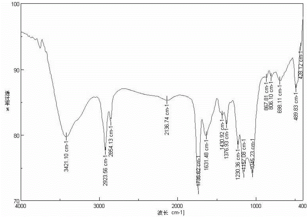 Amphiphilic amido inulin and preparation method thereof