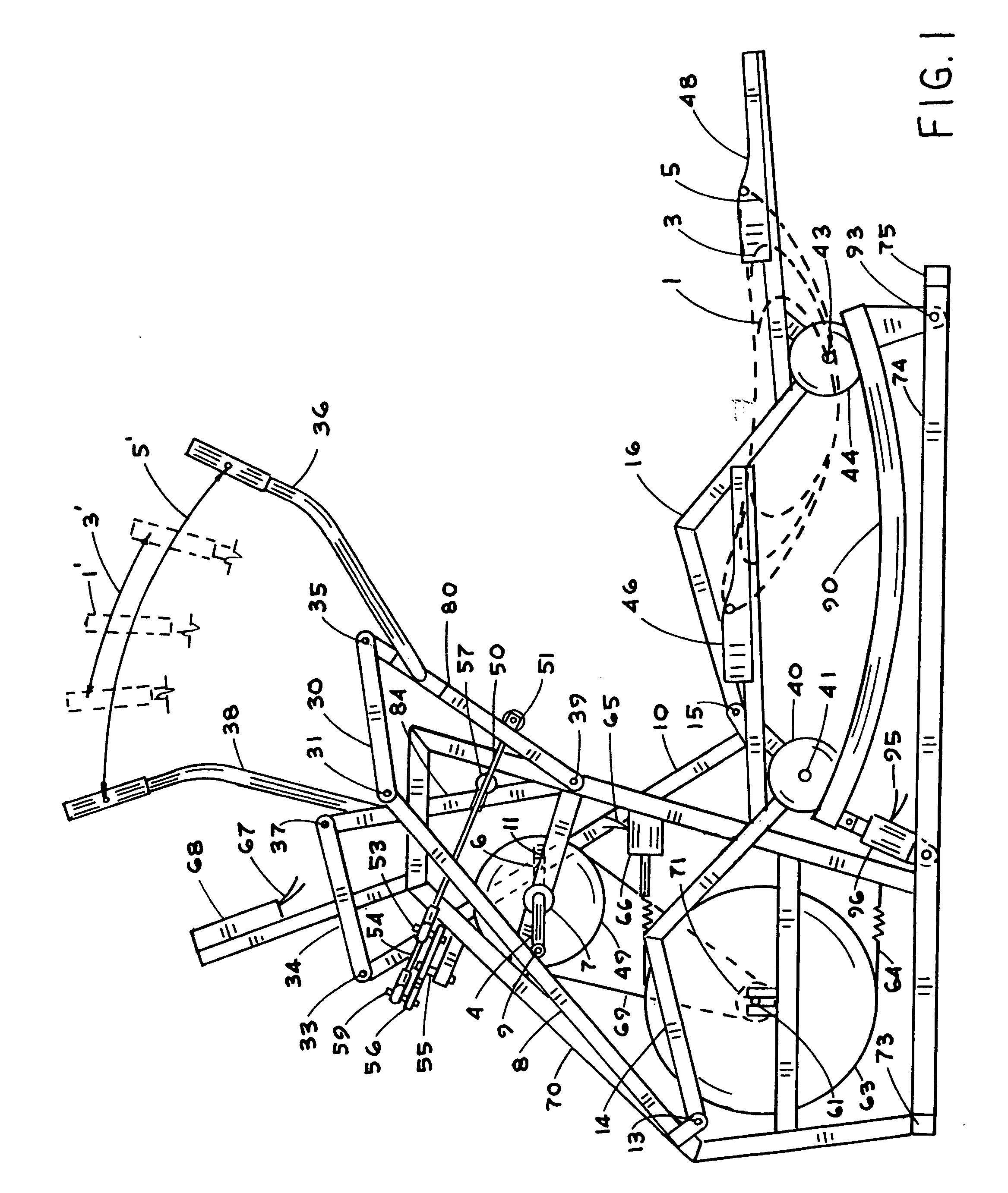 Stride seeker elliptical exercise apparatus