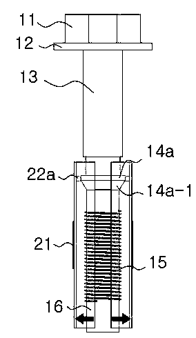 Insert bolt using bushing and manufacturing method of bushing