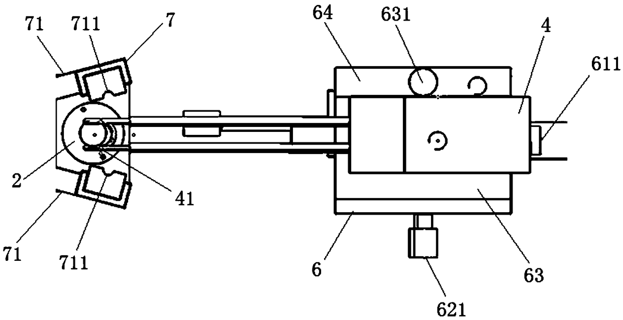 Welding device of cable assembly