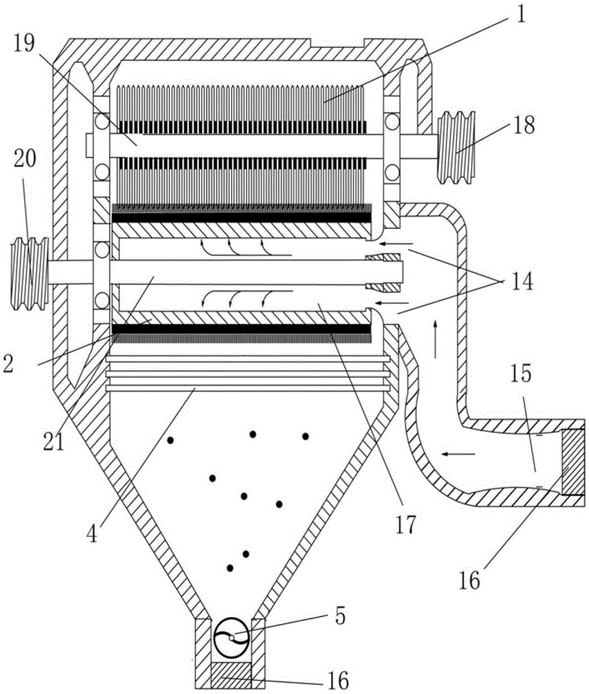 Anti-suckback high-efficiency ginning machine