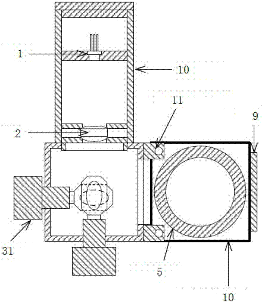 Scanning human micro-vessel ultra microstructure three-dimensional imaging system