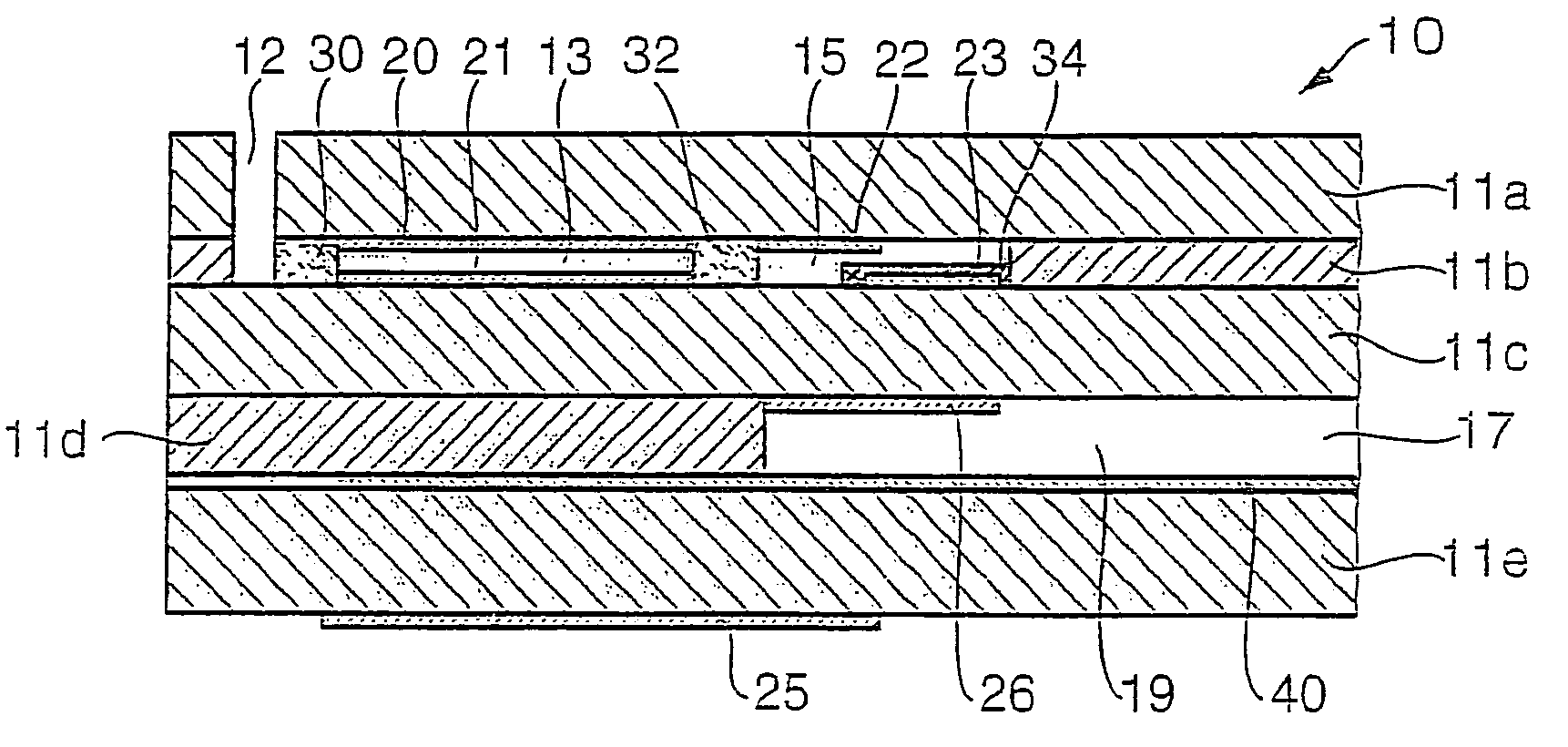 Sensor element of a gas sensor