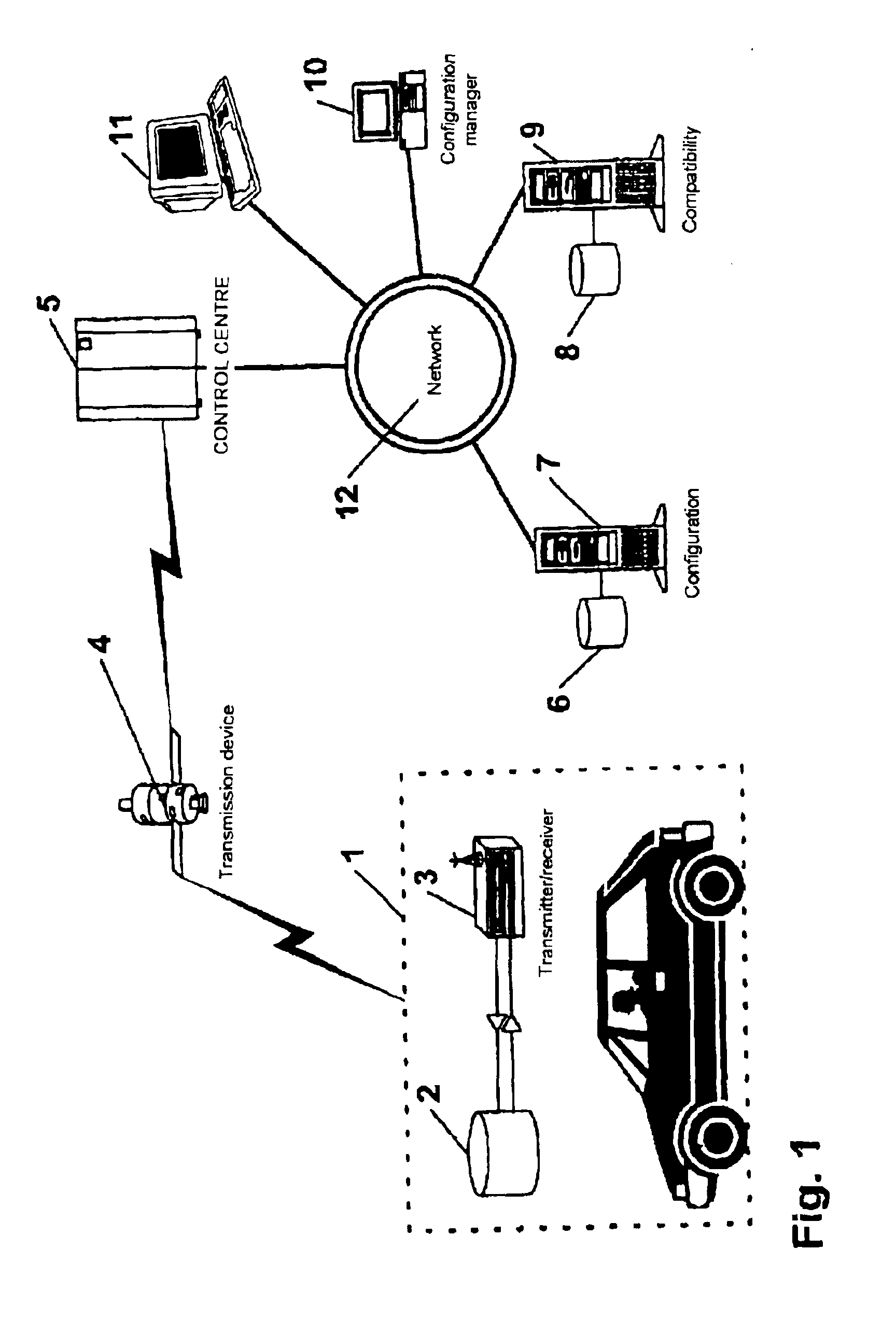 Method for documentation of data for a vehicle