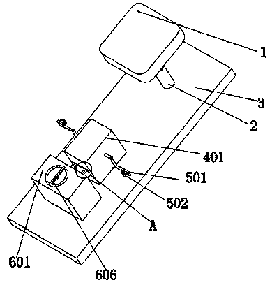 Four-limb exercising device for neurology department nursing