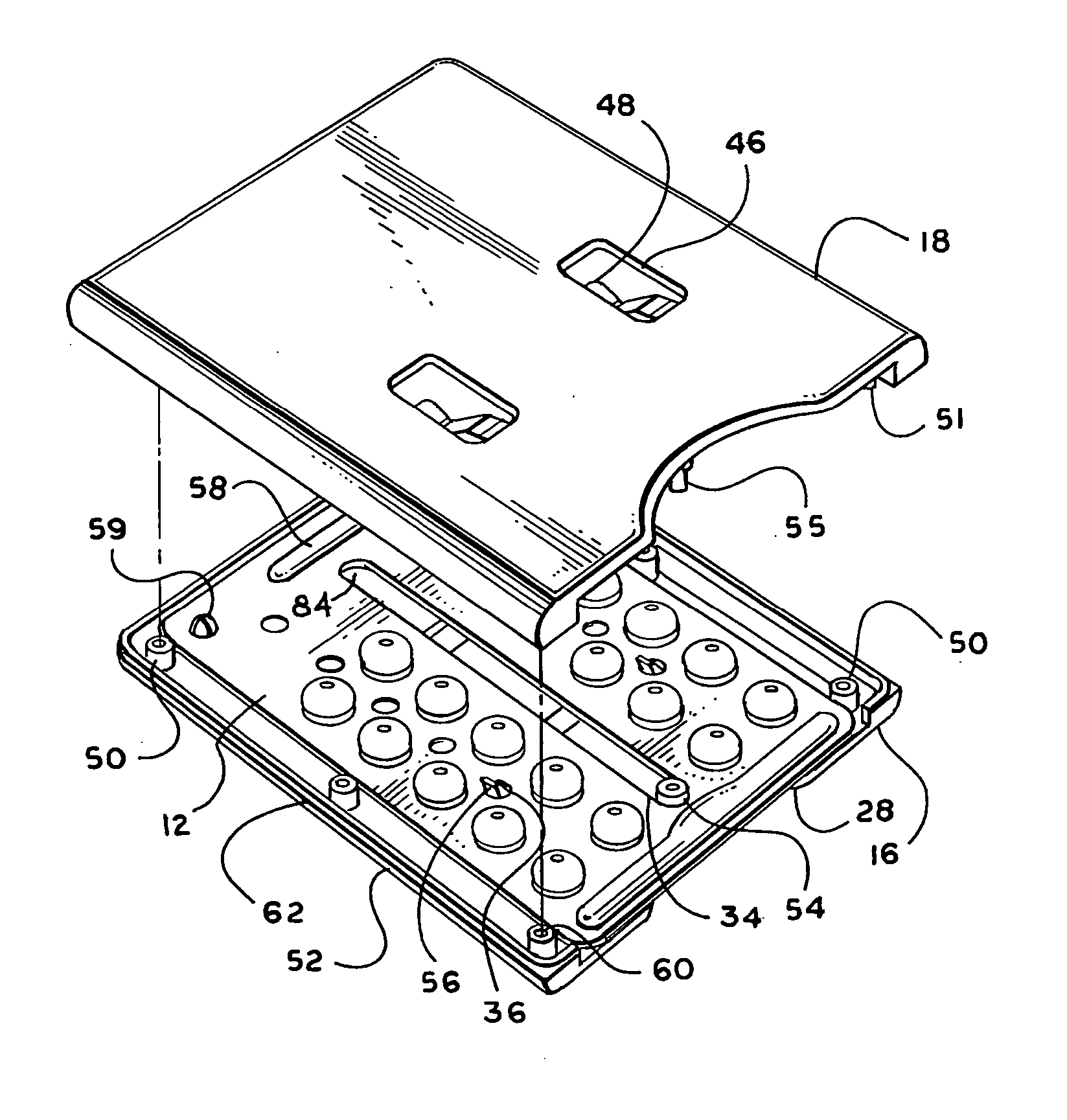 Unit dose container with locking sleeve