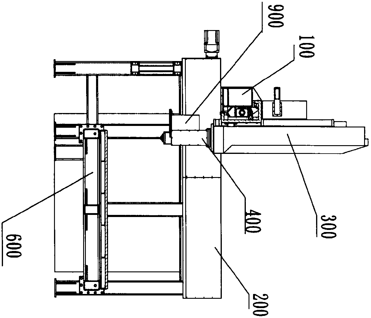 Five-axis machining center and stone machining method thereof