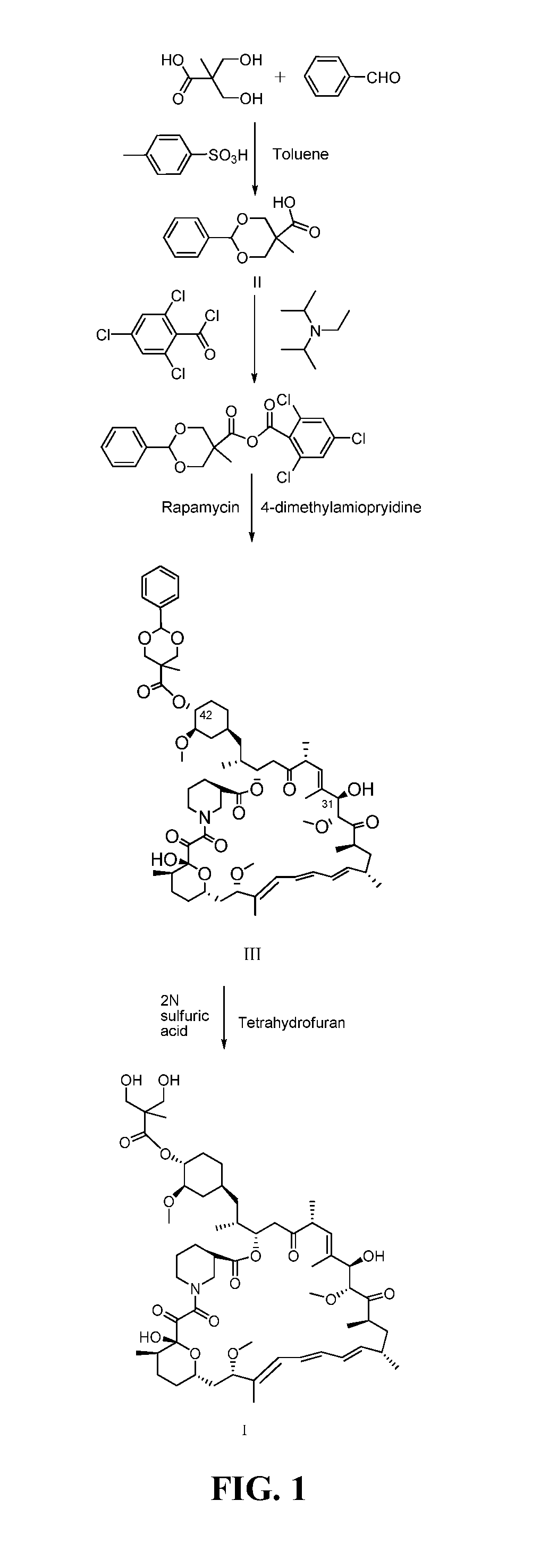 Method for preparing temsirolimus