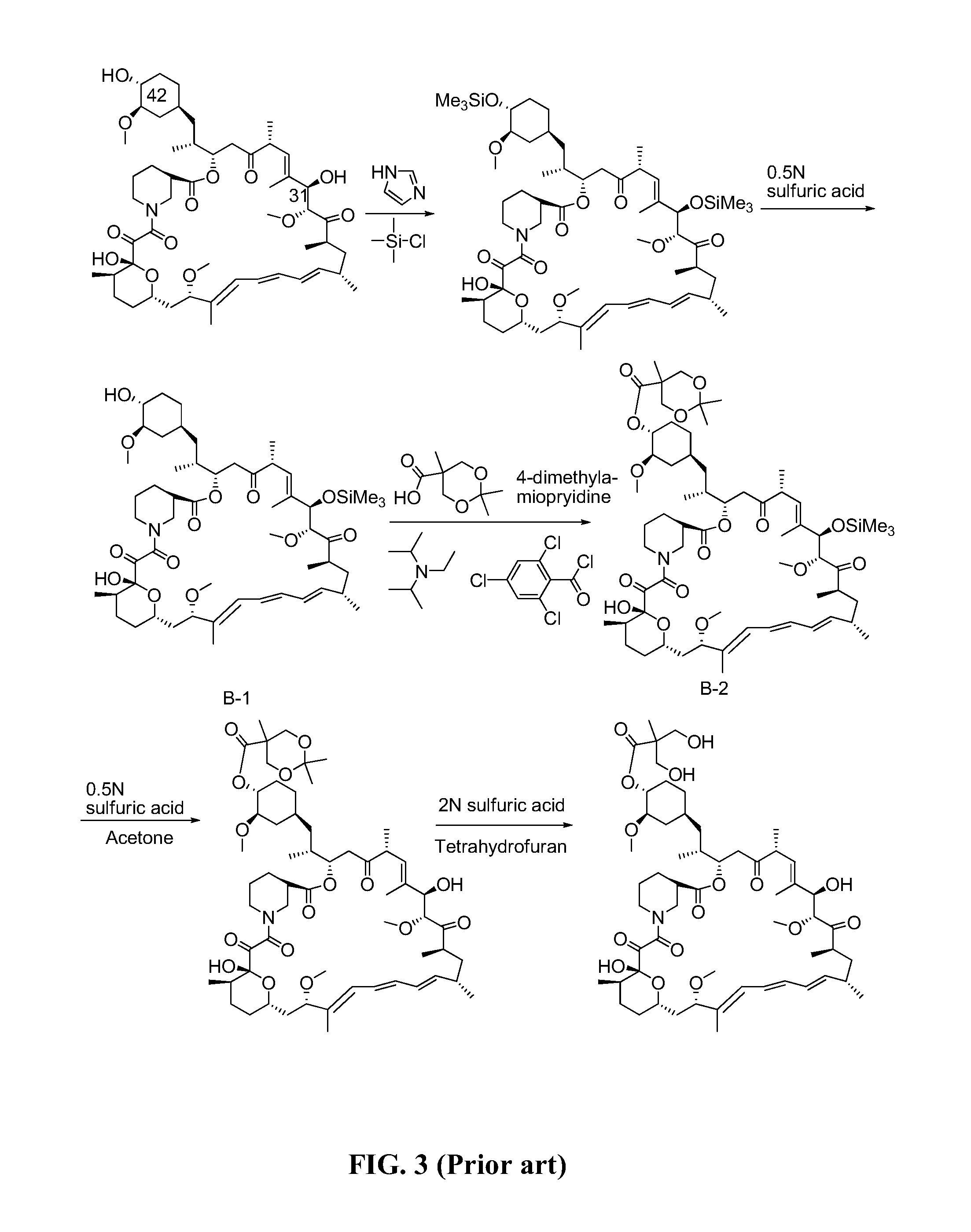 Method for preparing temsirolimus