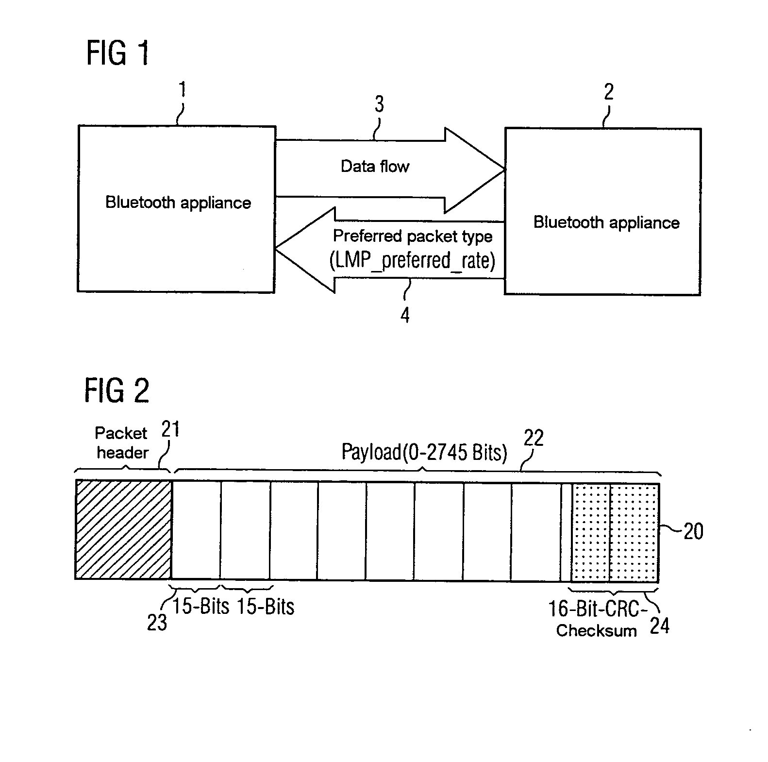 Optimization of the data throughput of a mobile radio connection by efficient packet type changing