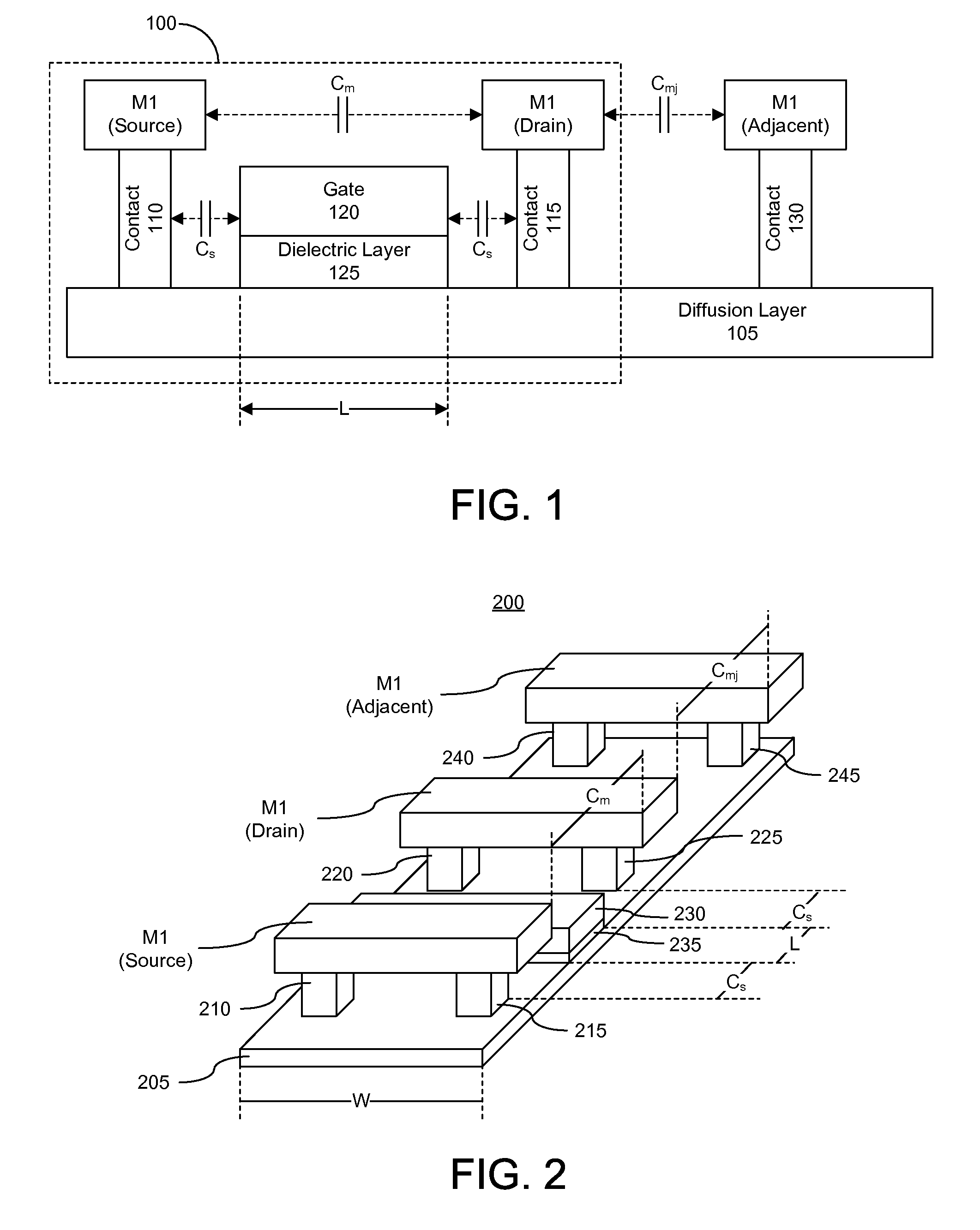 Predicting parasitic capacitance in schematic circuit simulations using sub-circuit modeling