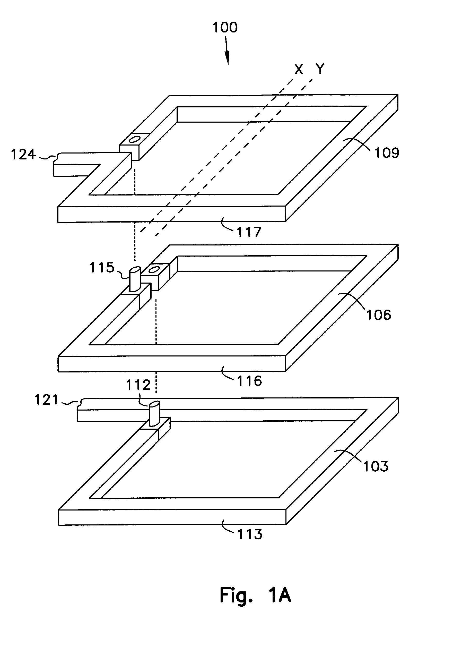 Open pattern inductor