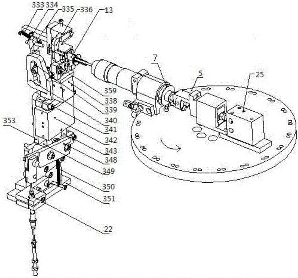 Full-automatic production equipment based on stem guide wire shaping and LED light strip welding integration