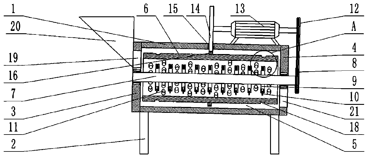 Coal mine crusher for mining