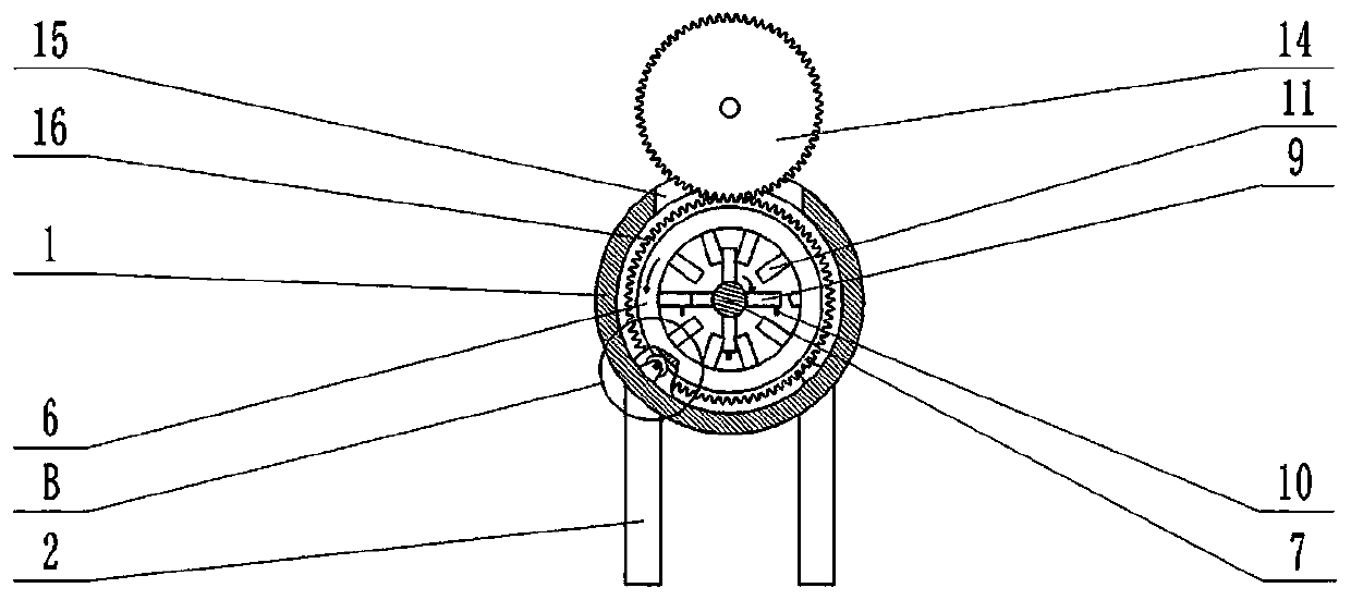 Coal mine crusher for mining