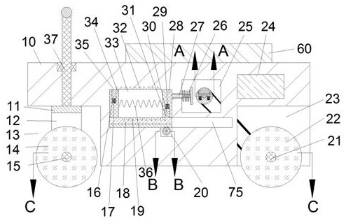 An electric vehicle with emergency braking assistance