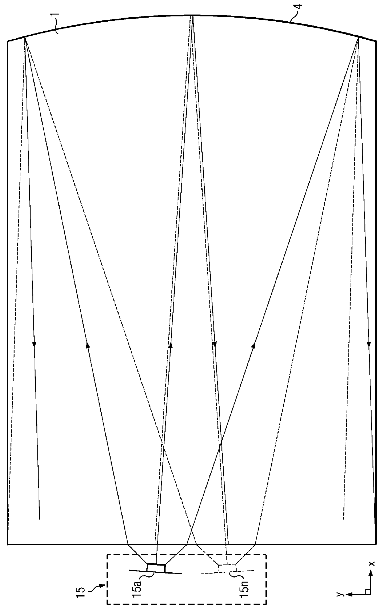 Segmented directional backlight and related methods of backlight illumination