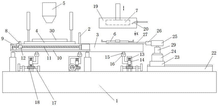 Multifunctional making equipment for grindstone ground floor