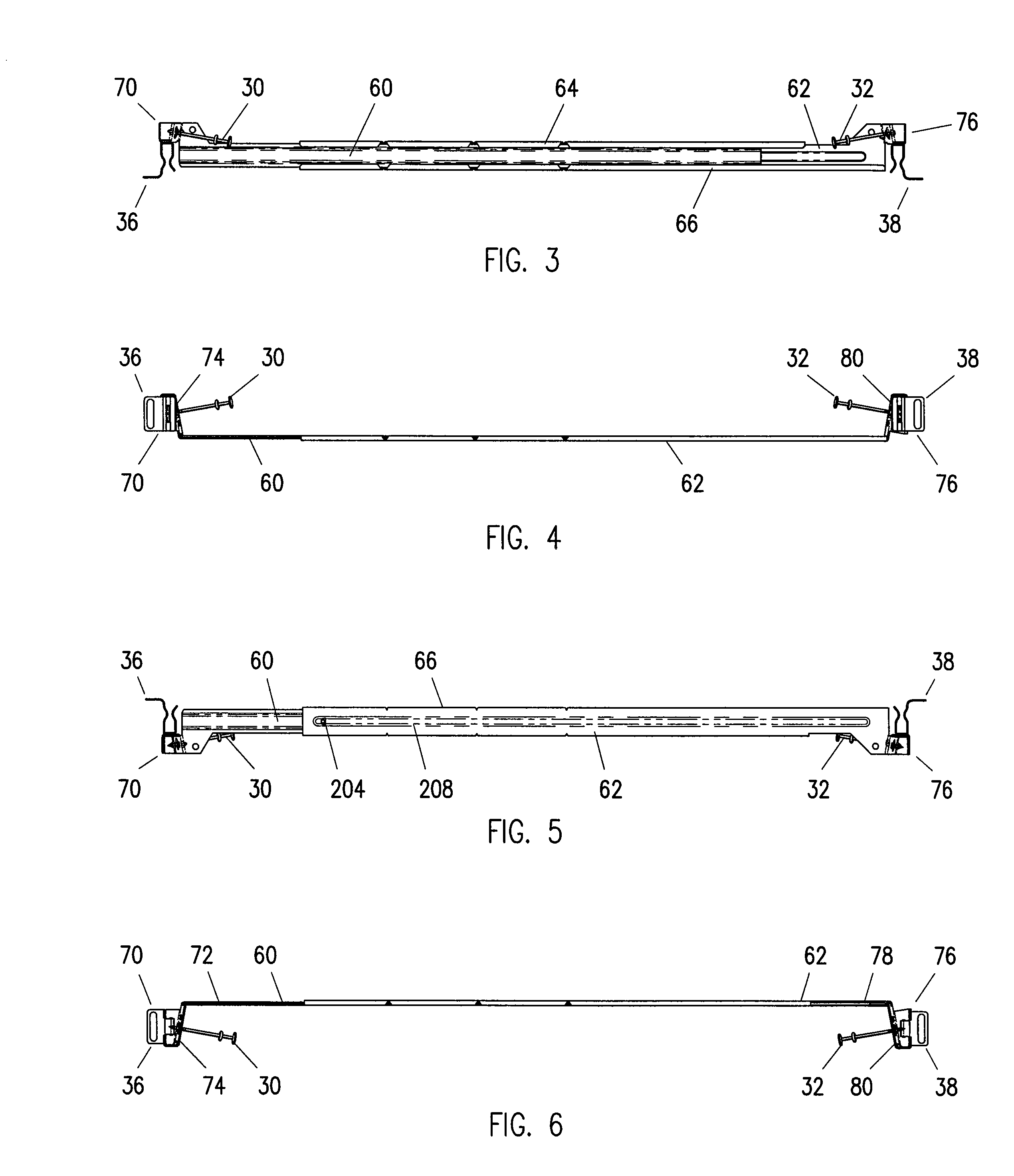 Hanger bar for recessed lighting fixtures