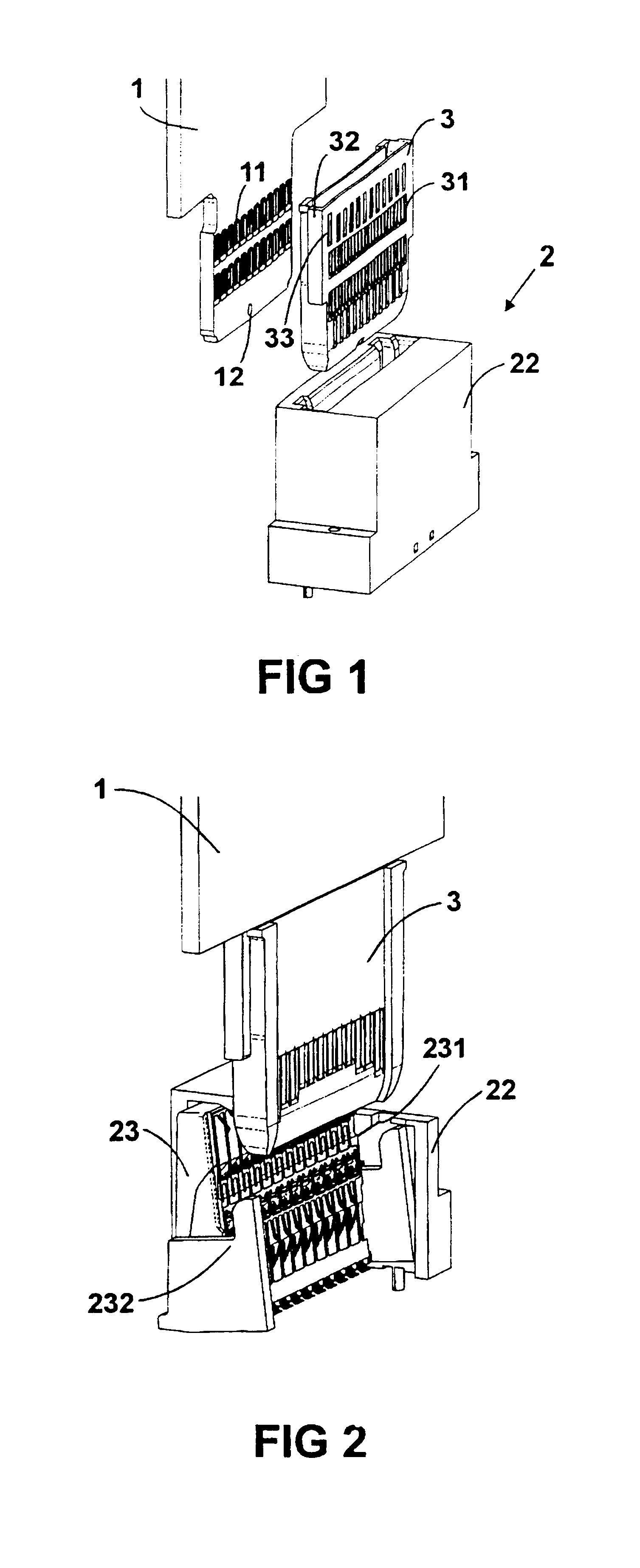 Printed circuit board and connector assembly