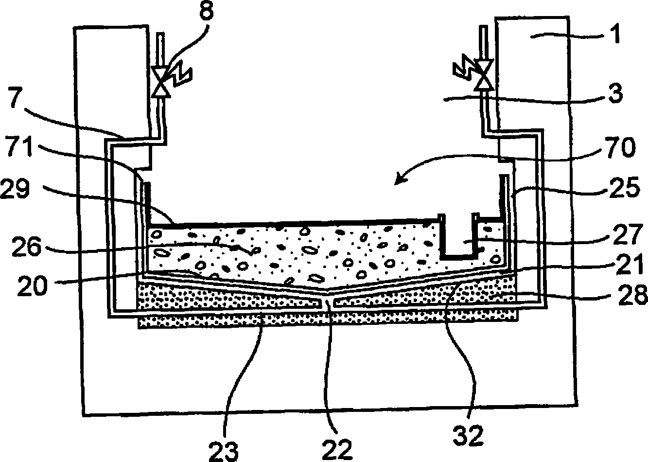 Core catcher and its manufacturing method, and reactor container and its modifying method