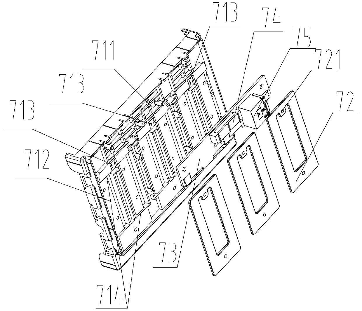 Soft pack battery module and manufacturing method thereof