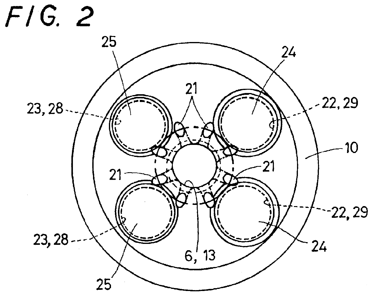 Gas engine with pre-combustion chamber