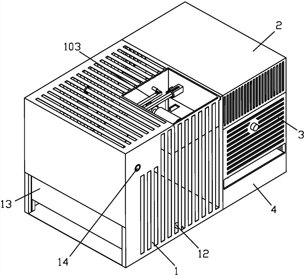 Self-power-generation intelligent continuous mouse hunting cage