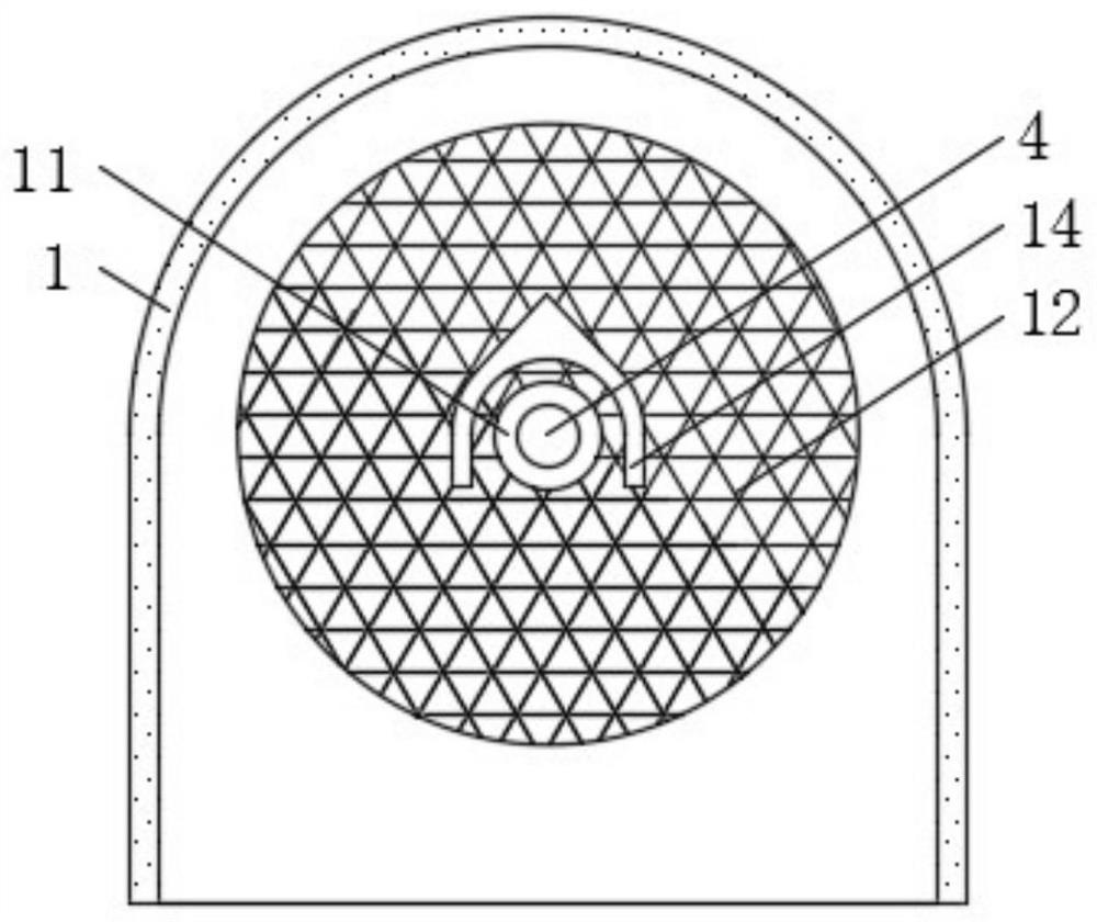 Novel material discharging mechanism for capsule machine