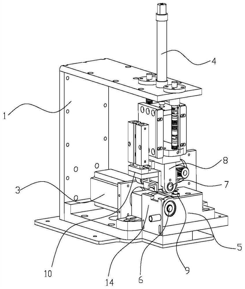 Automatic bra steel support mounting device